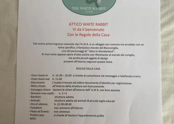 Appartement Attico White Rabbit *
